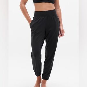 Used- Athleta Salutation Black Women's Track Jogger Pants